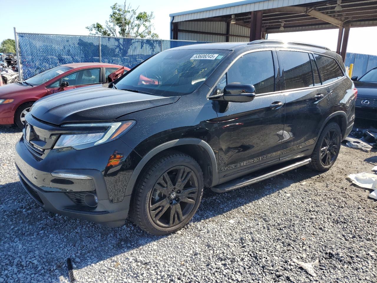 2021 Honda Pilot Black for Sale in Riverview, FL - Side