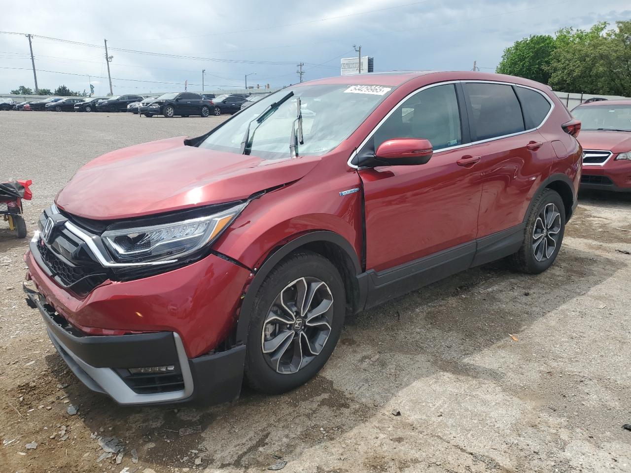 2020 Honda Cr-V Exl продається в Oklahoma City, OK - Front End