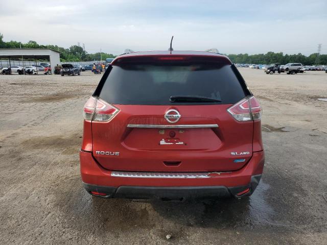  NISSAN ROGUE 2014 Червоний