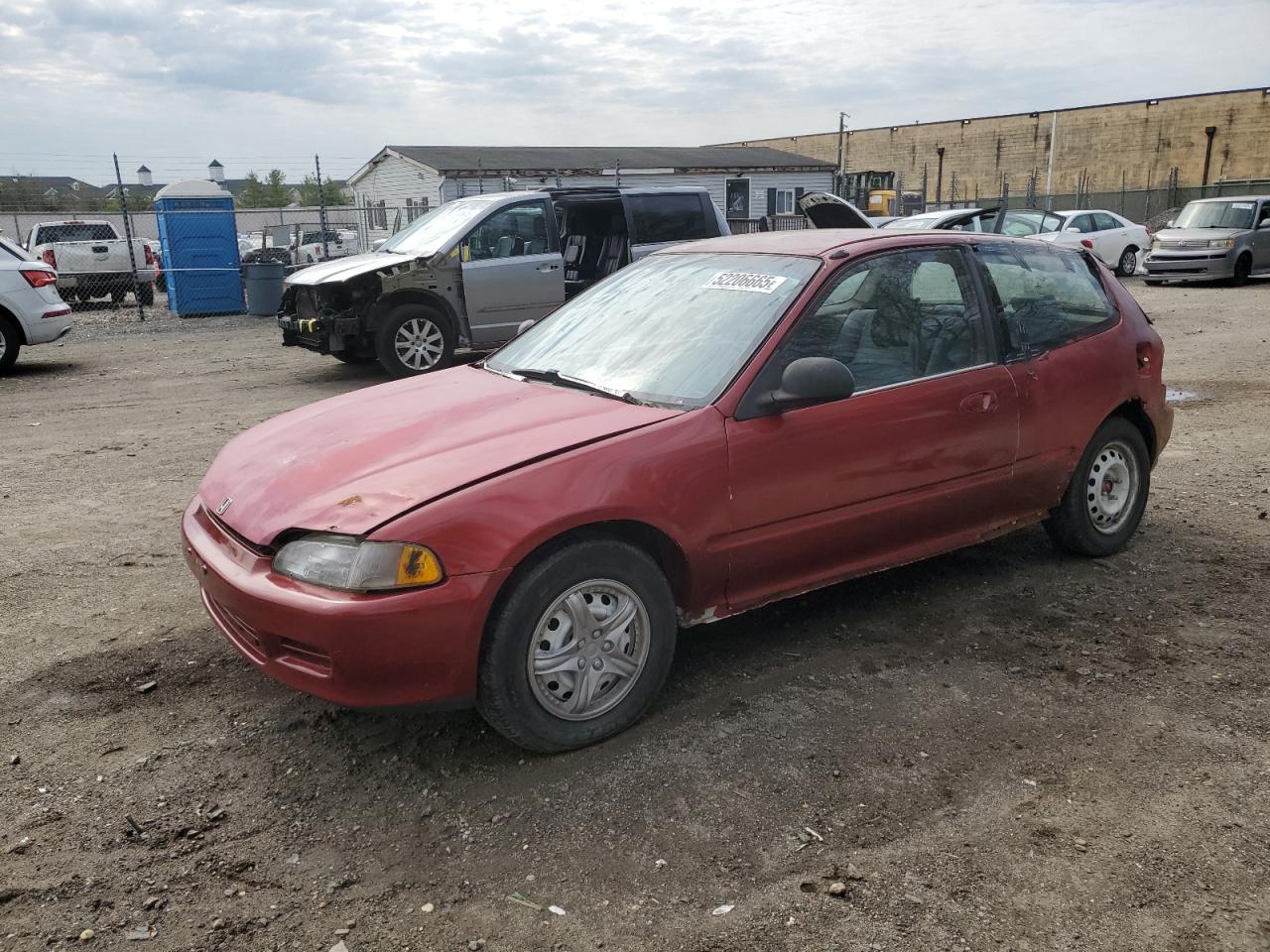 1993 Honda Civic Vx للبيع في Cedar Rapids، IA - All Over