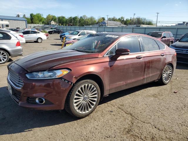Sedans FORD FUSION 2015 Burgundy