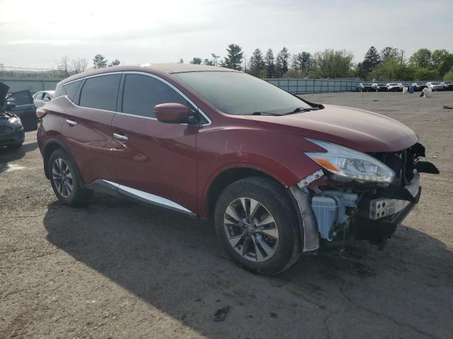  NISSAN MURANO 2017 Red