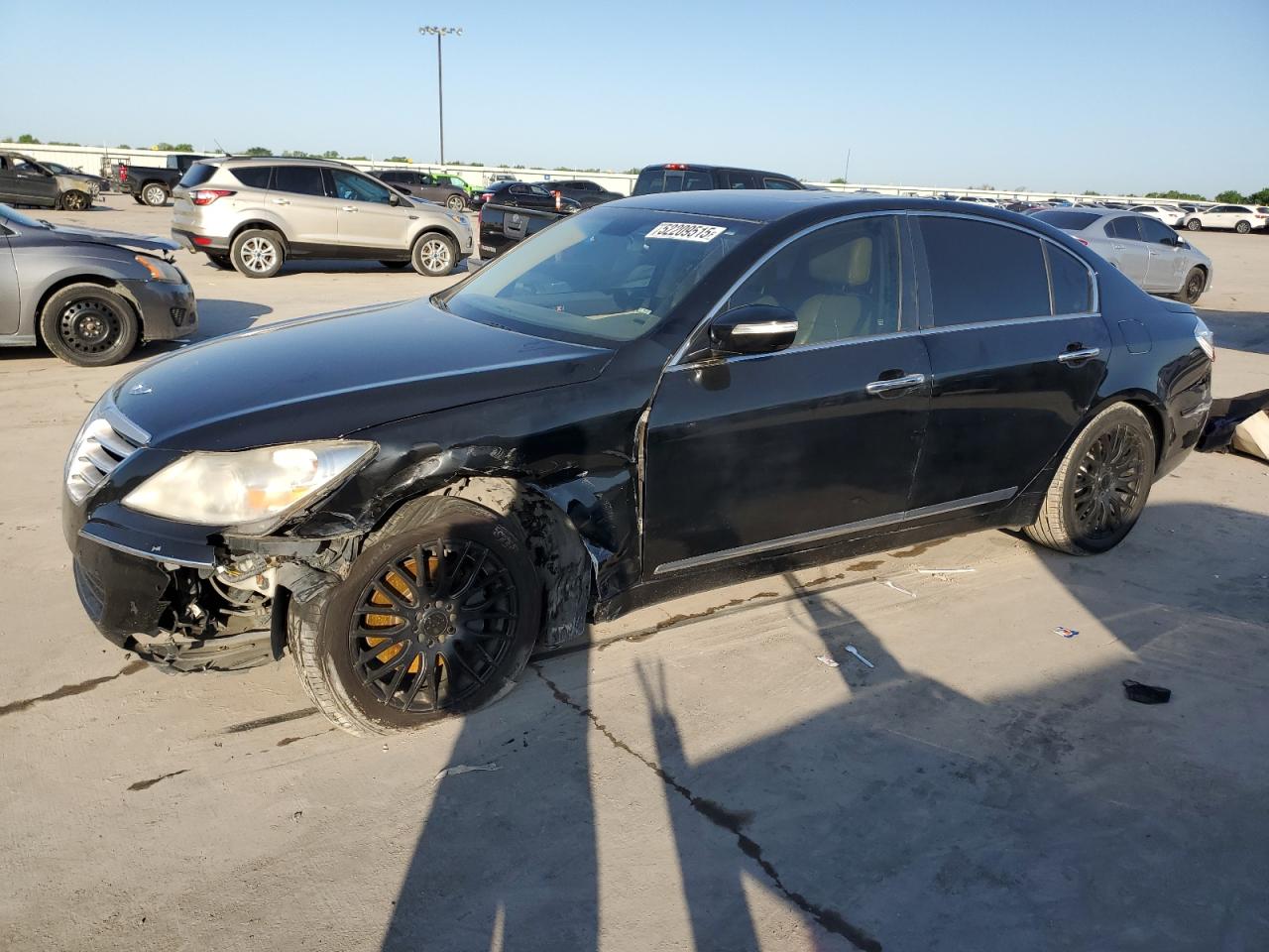 2009 Hyundai Genesis 4.6L for Sale in Wilmer, TX - Front End
