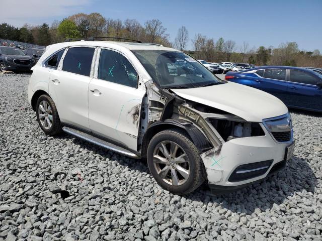  ACURA MDX 2016 White