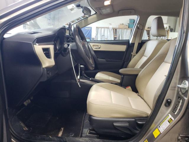  TOYOTA COROLLA 2015 tan