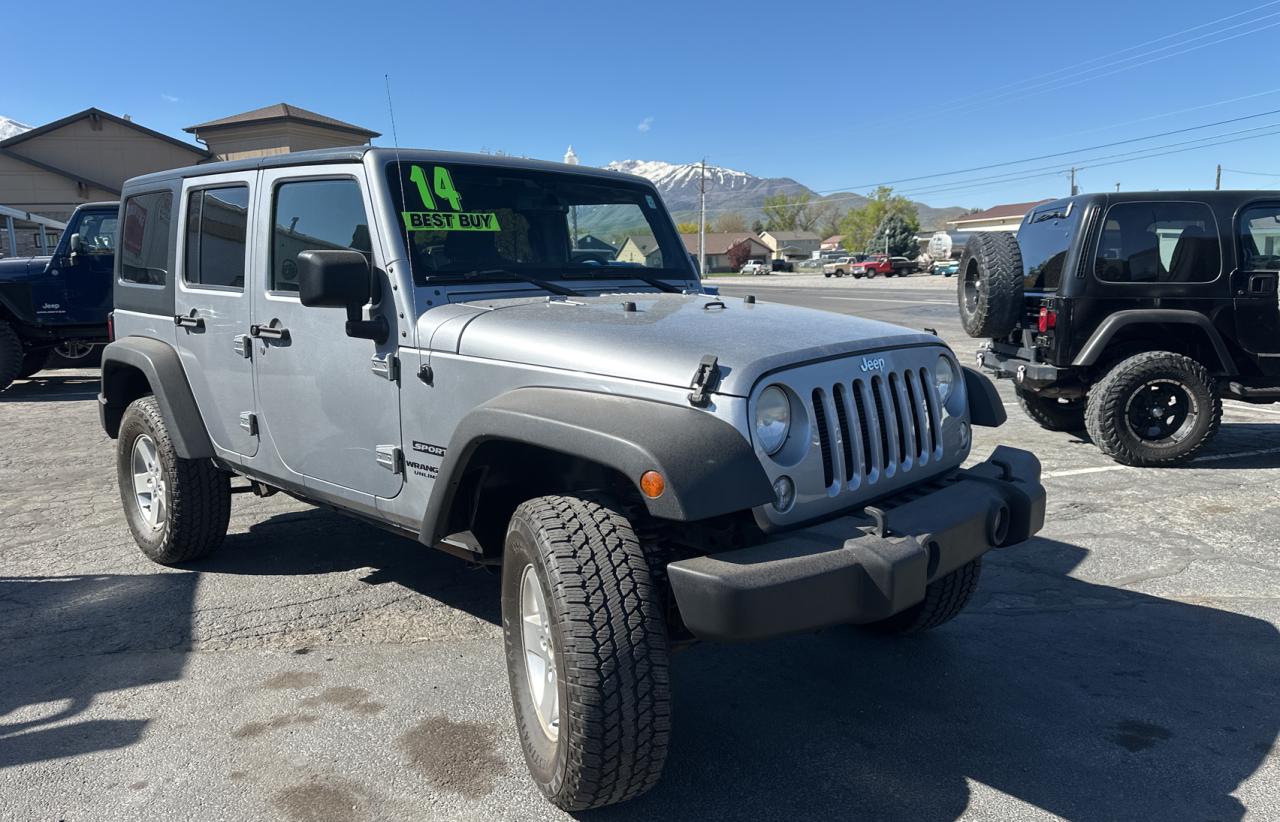 2014 Jeep Wrangler Unlimited Sport for Sale in Magna, UT - Normal Wear