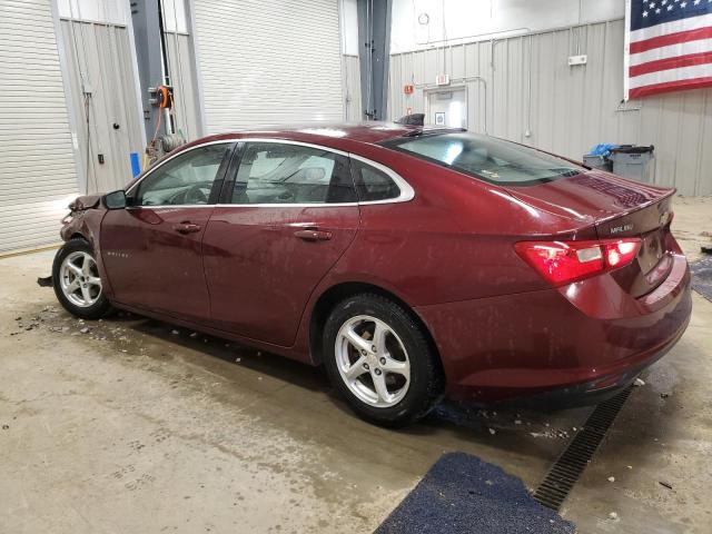  CHEVROLET MALIBU 2016 Червоний