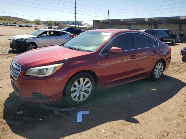  SUBARU LEGACY 2015 Красный
