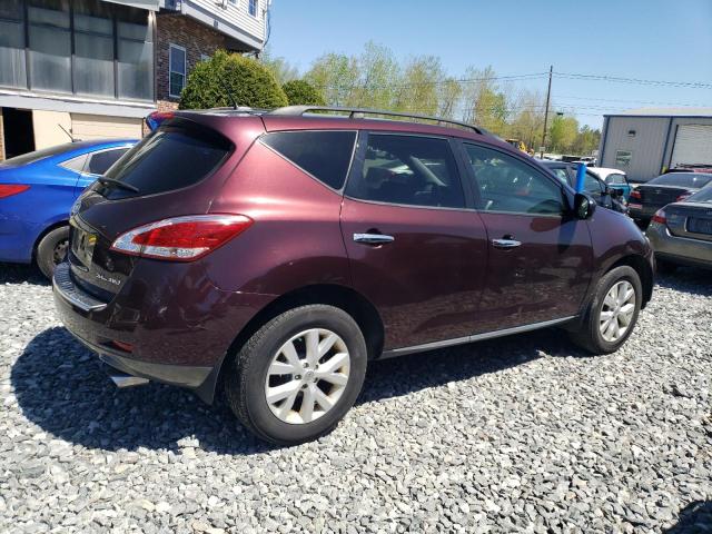  NISSAN MURANO 2014 Maroon