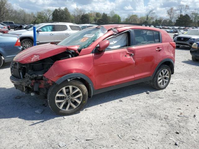  KIA SPORTAGE 2015 Czerwony