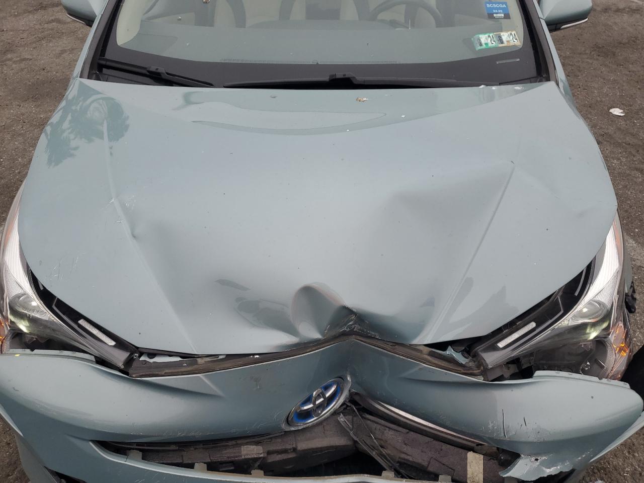 JTDKARFU4G3006607 TOYOTA PRIUS 2016