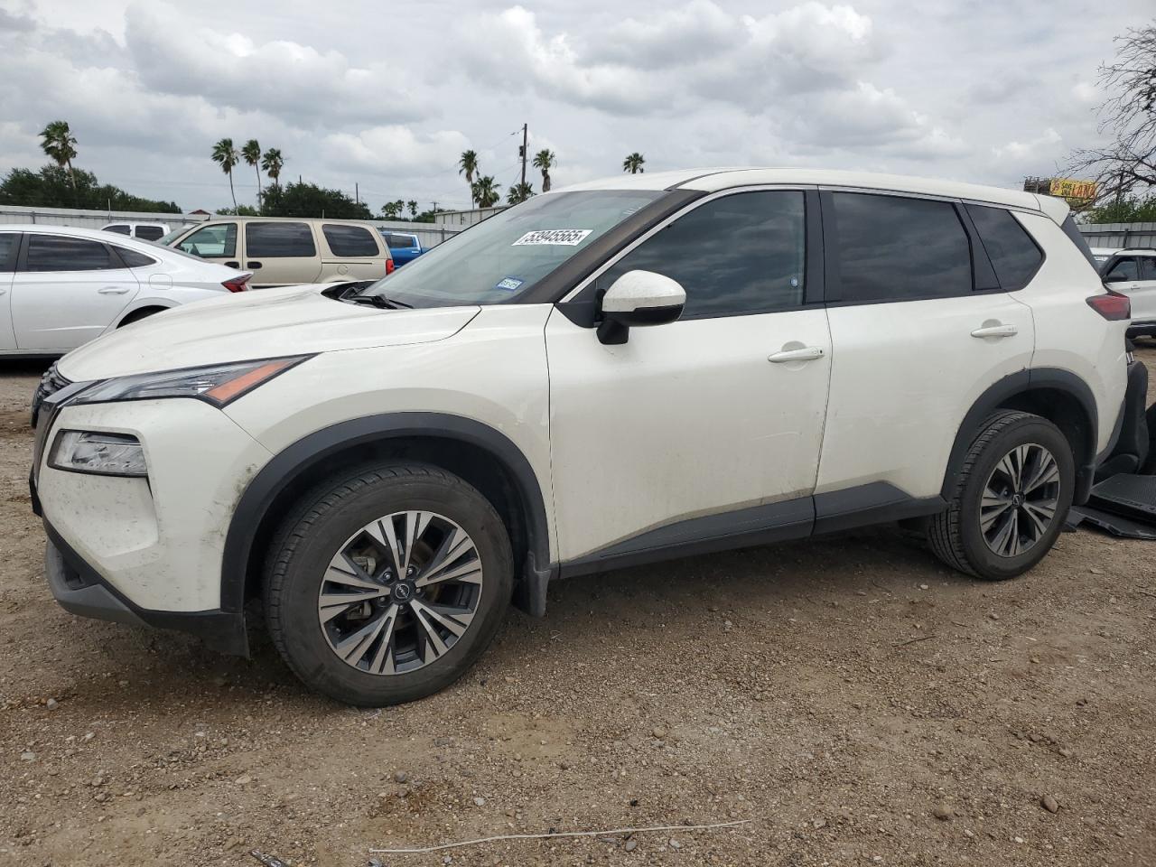2022 Nissan Rogue Sv იყიდება Mercedes-ში, TX - Water/Flood