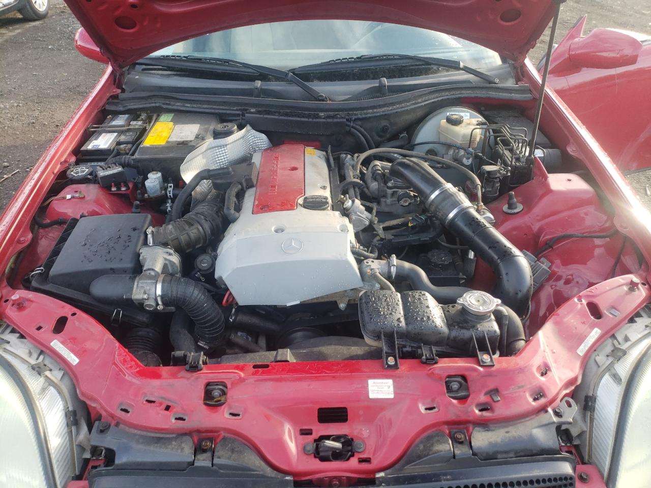 1998 Mercedes-Benz Slk 230 Kompressor VIN: WDBKK47F8WF020067 Lot: 54346875