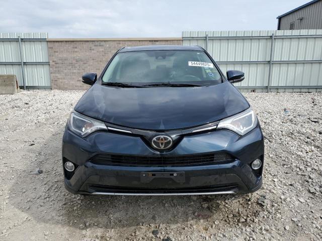  TOYOTA RAV4 2018 Синий