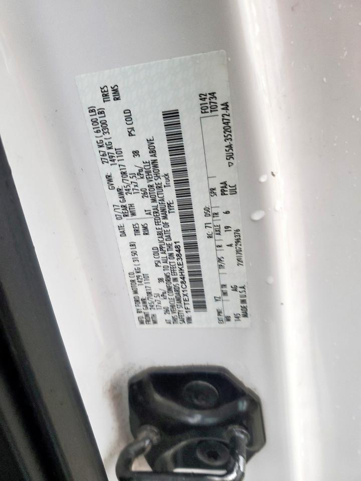 1FTEX1C84HKE38481 FORD F-150 2017
