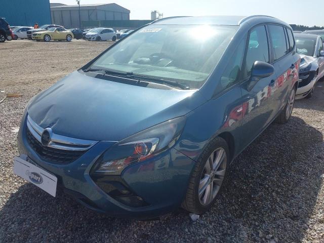 2014 VAUXHALL ZAFIRA TOU for sale at Copart ROCHFORD