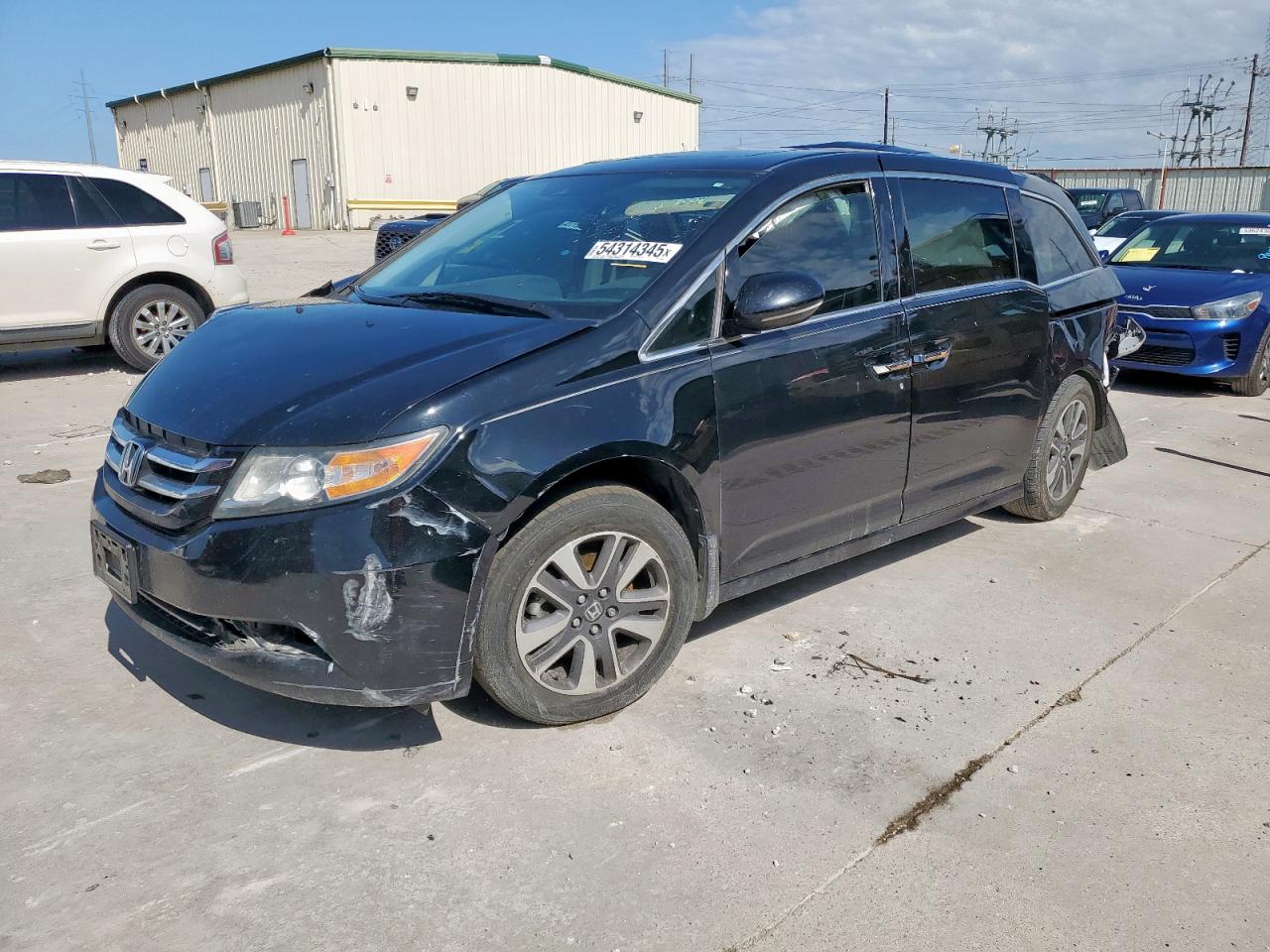 2016 Honda Odyssey Touring на продаже в Haslet, TX - All Over