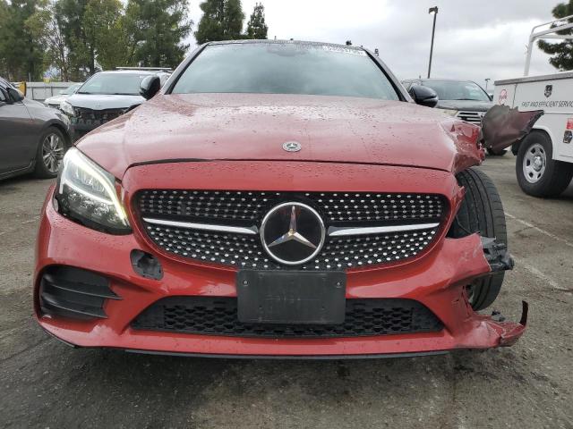  MERCEDES-BENZ C-CLASS 2019 Червоний