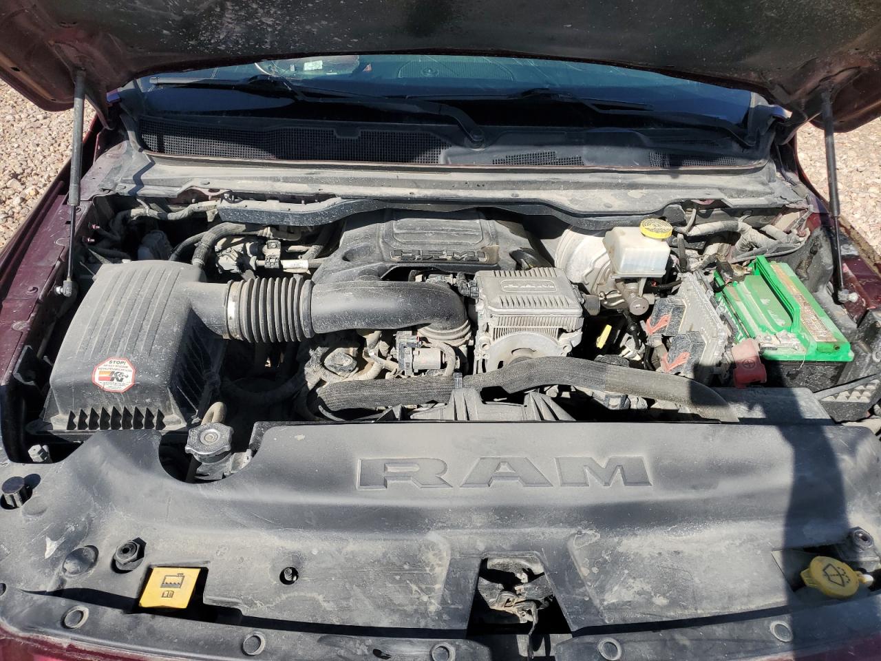 2019 Ram 1500 Big Horn/Lone Star VIN: 1C6SRFFT4KN646450 Lot: 52640645