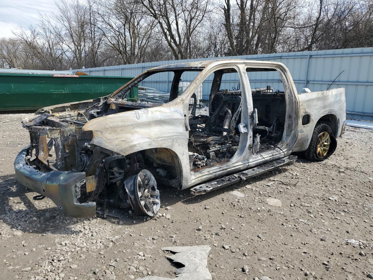 2019 Chevrolet Silverado K1500 Lt na sprzedaż w Franklin, WI - Burn