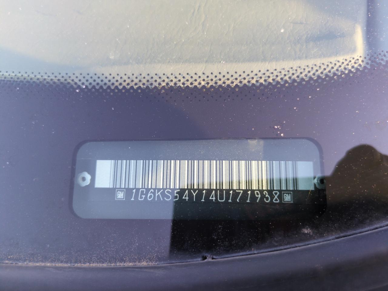 2004 Cadillac Seville Sls VIN: 1G6KS54Y14U171938 Lot: 53857185