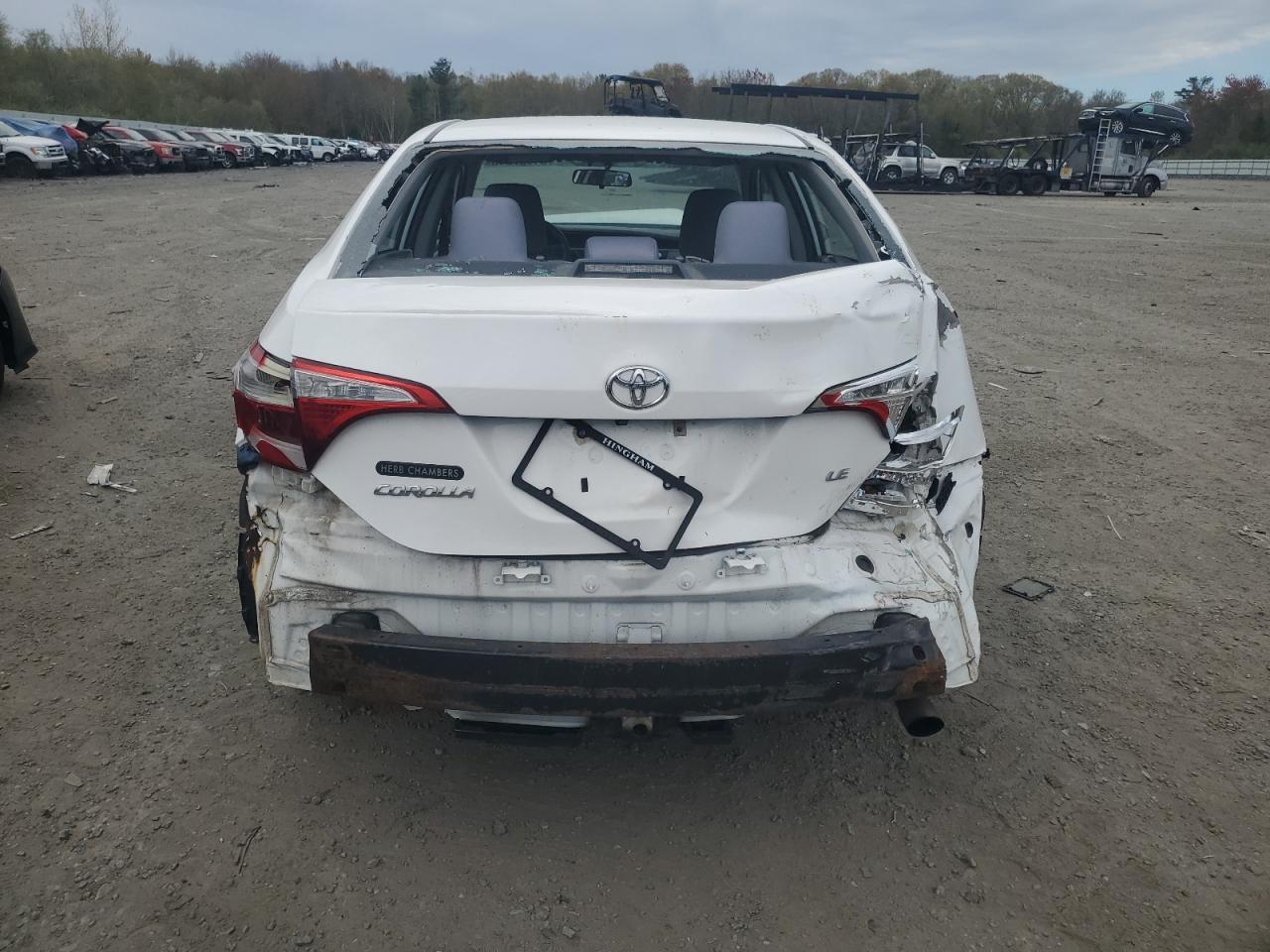 2014 Toyota Corolla L VIN: 2T1BURHE3EC193128 Lot: 54837915