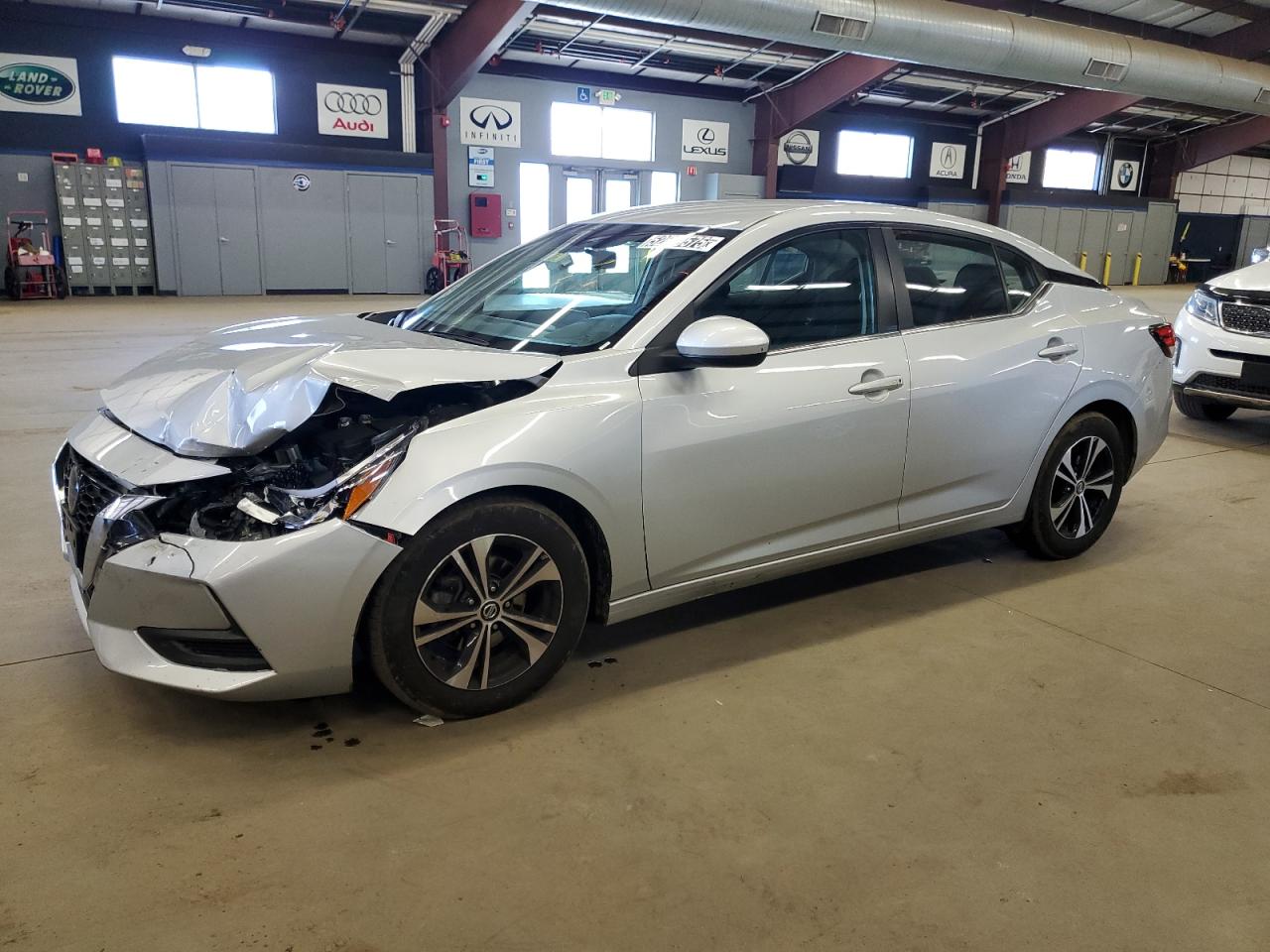 2023 Nissan Sentra Sv na sprzedaż w East Granby, CT - Front End