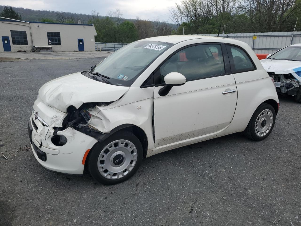 2015 Fiat 500 Pop de vânzare în Grantville, PA - Front End