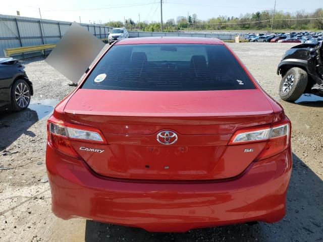  TOYOTA CAMRY 2013 Red