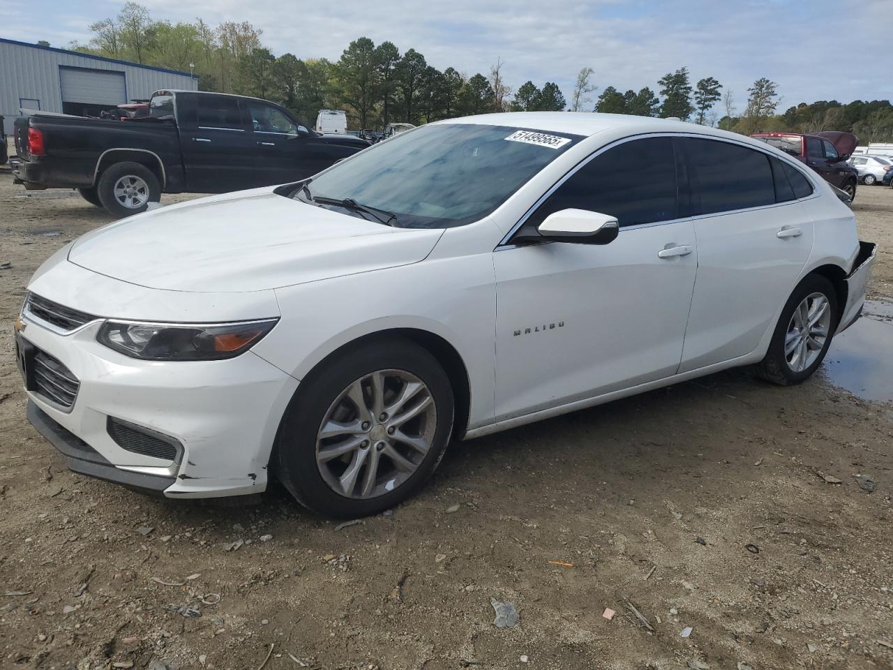 2018 Chevrolet Malibu Lt na sprzedaż w Hampton, VA - Rear End
