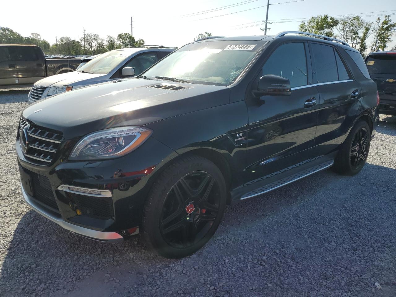 2015 Mercedes-Benz Ml 63 Amg на продаже в Riverview, FL - Minor Dent/Scratches