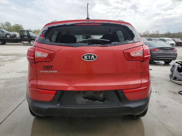  KIA SPORTAGE 2012 Красный