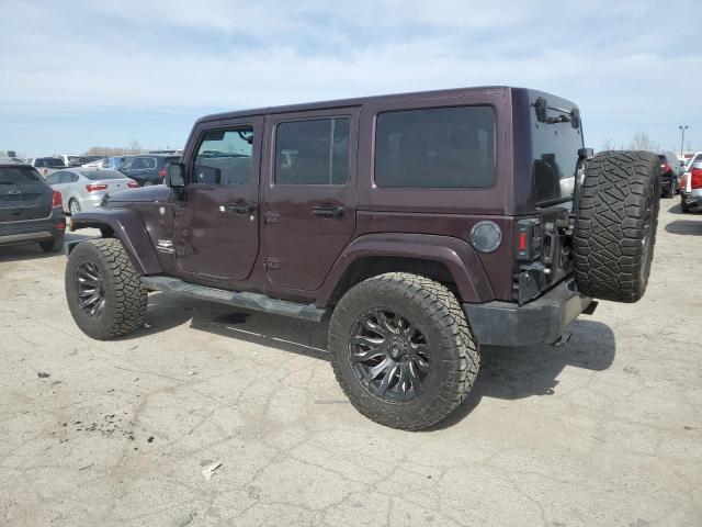Parquets JEEP WRANGLER 2014 Fioletowy
