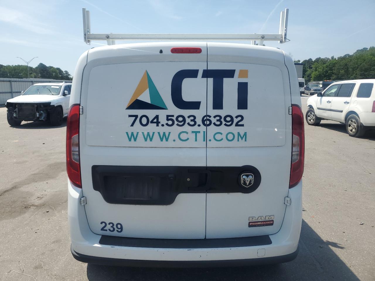 2022 Ram Promaster City Tradesman VIN: ZFBHRFAB2N6W62567 Lot: 55248025