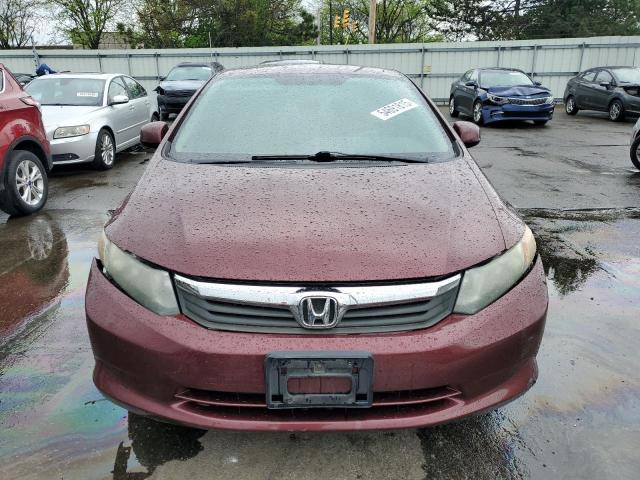  HONDA CIVIC 2012 Maroon