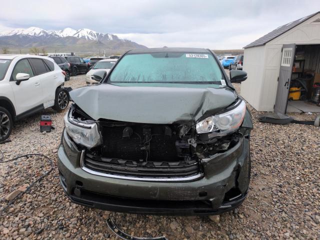  TOYOTA HIGHLANDER 2015 Zielony