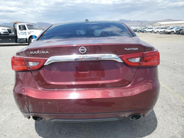 Седаны NISSAN MAXIMA 2016 Бургунди