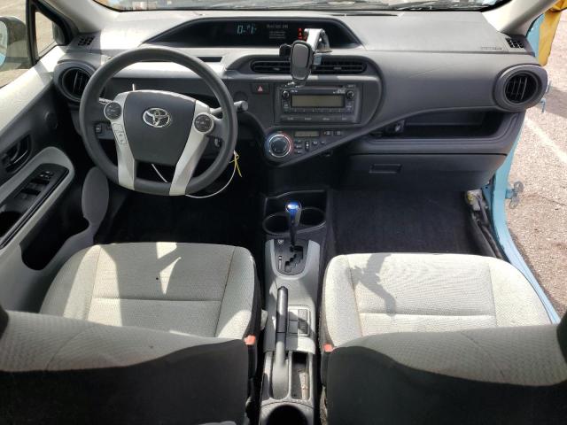  TOYOTA PRIUS 2014 Бірюзовий