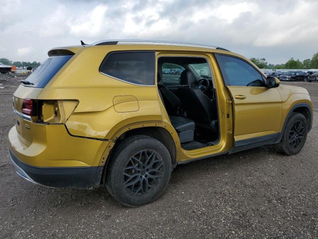  VOLKSWAGEN ATLAS 2018 Желтый