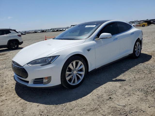 Хэтчбеки TESLA MODEL S 2015 Белый