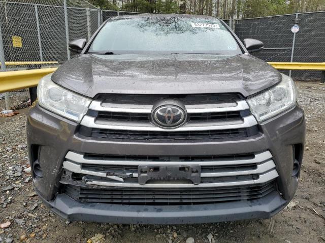  TOYOTA HIGHLANDER 2017 Gray