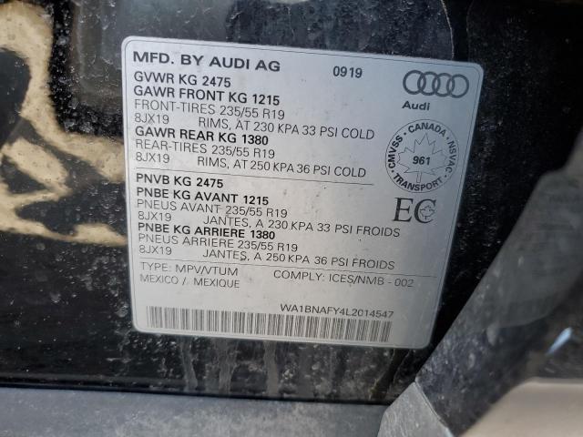 2020 AUDI Q5 PREMIUM PLUS