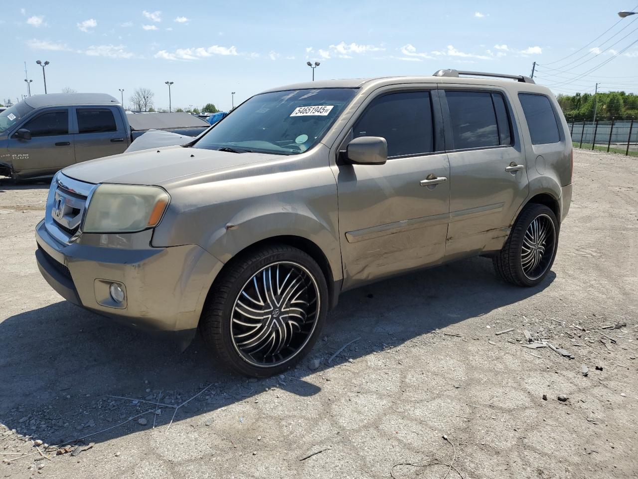 2011 Honda Pilot Exl იყიდება Indianapolis-ში, IN - Side