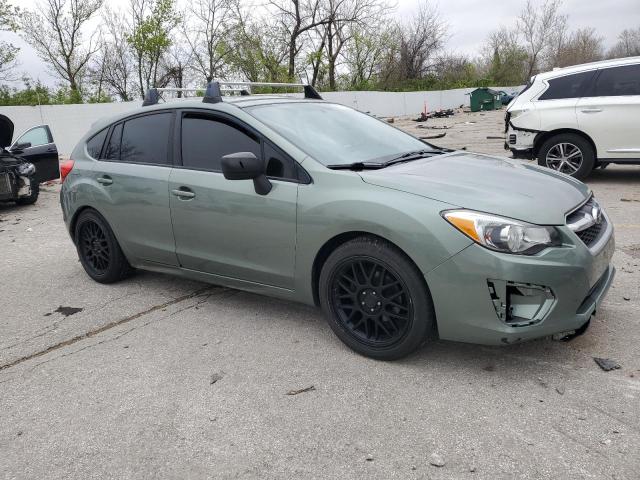  SUBARU IMPREZA 2014 Zielony