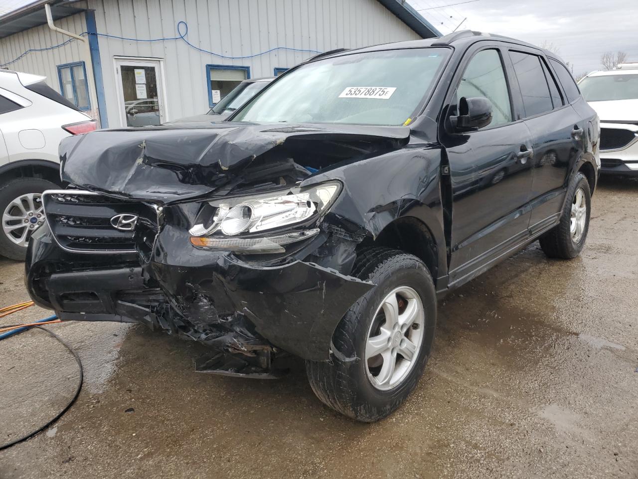 2007 Hyundai Santa Fe Gls zu verkaufen in Pekin, IL - Front End
