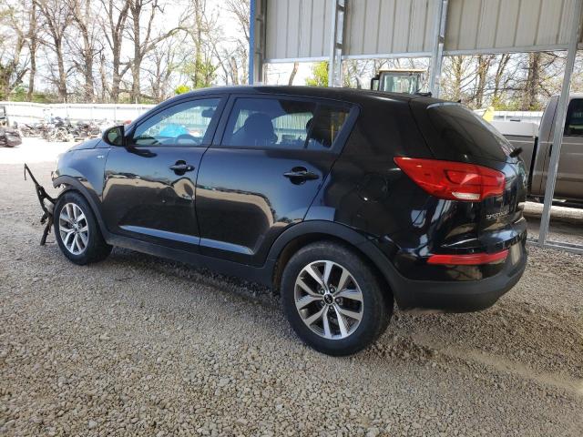  KIA SPORTAGE 2016 Черный