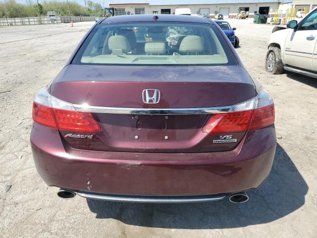 Sedans HONDA ACCORD 2015 Bordowy