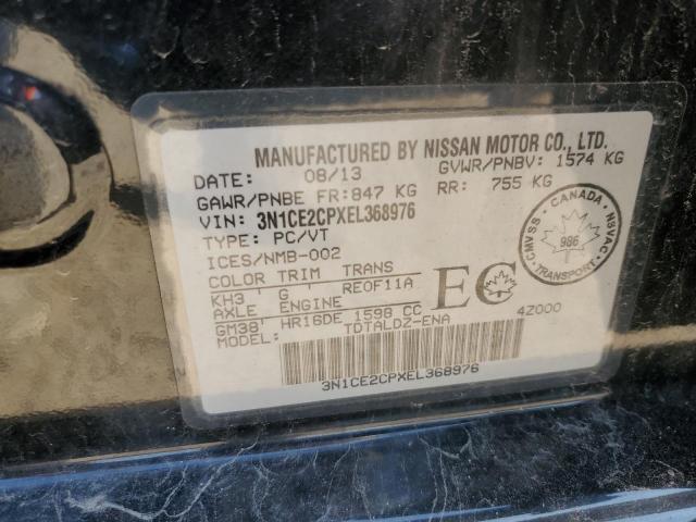 2014 NISSAN VERSA NOTE S