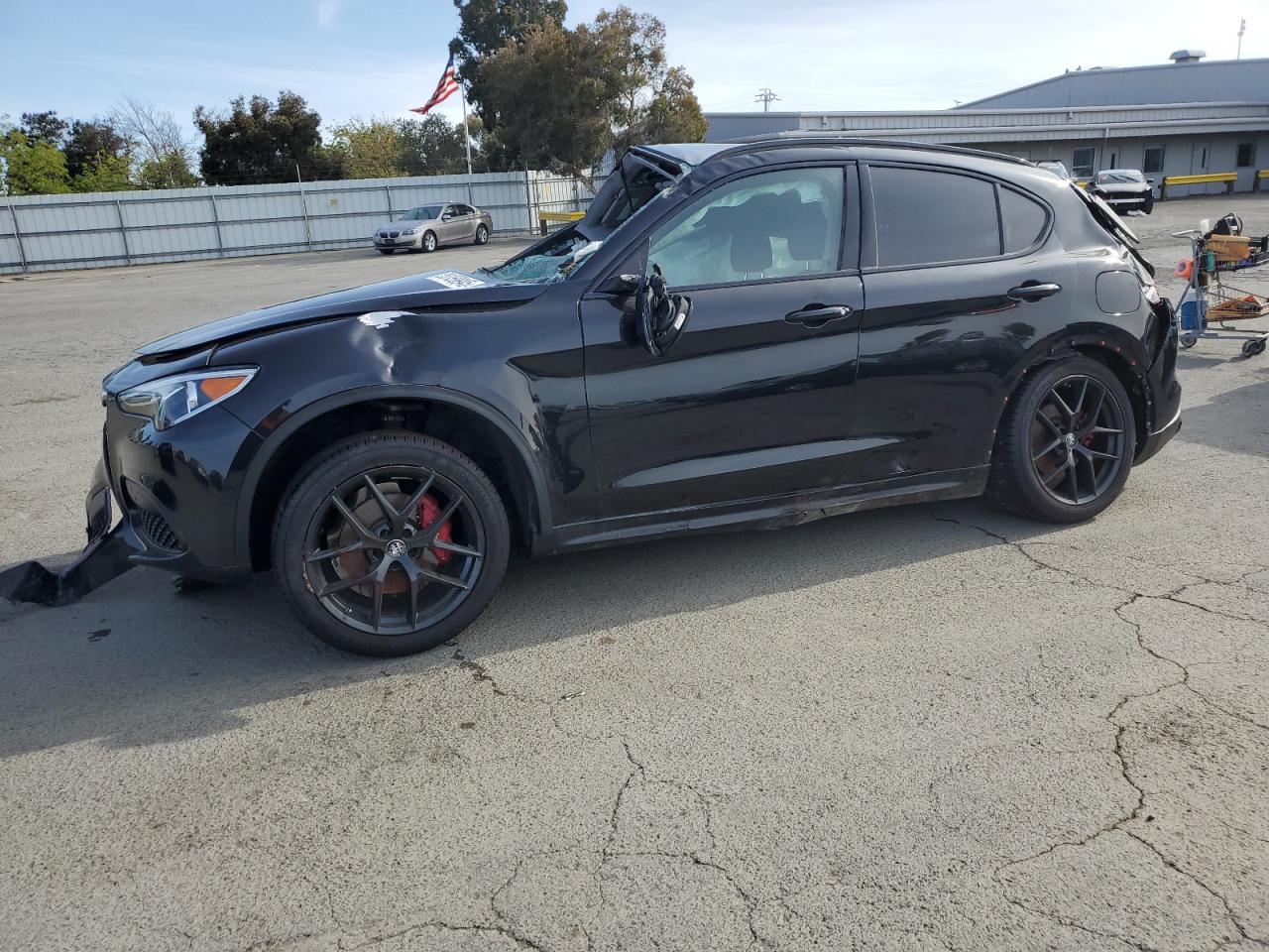 2020 Alfa Romeo Stelvio  продається в Martinez, CA - Rollover