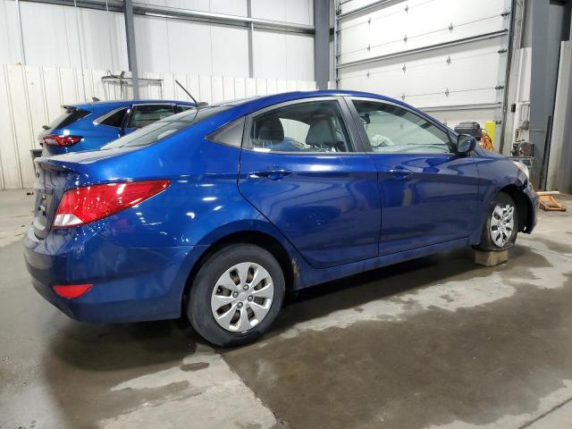  HYUNDAI ACCENT 2015 Blue